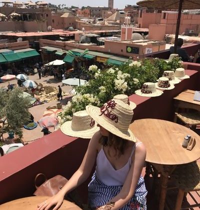 Marrakech-terraza